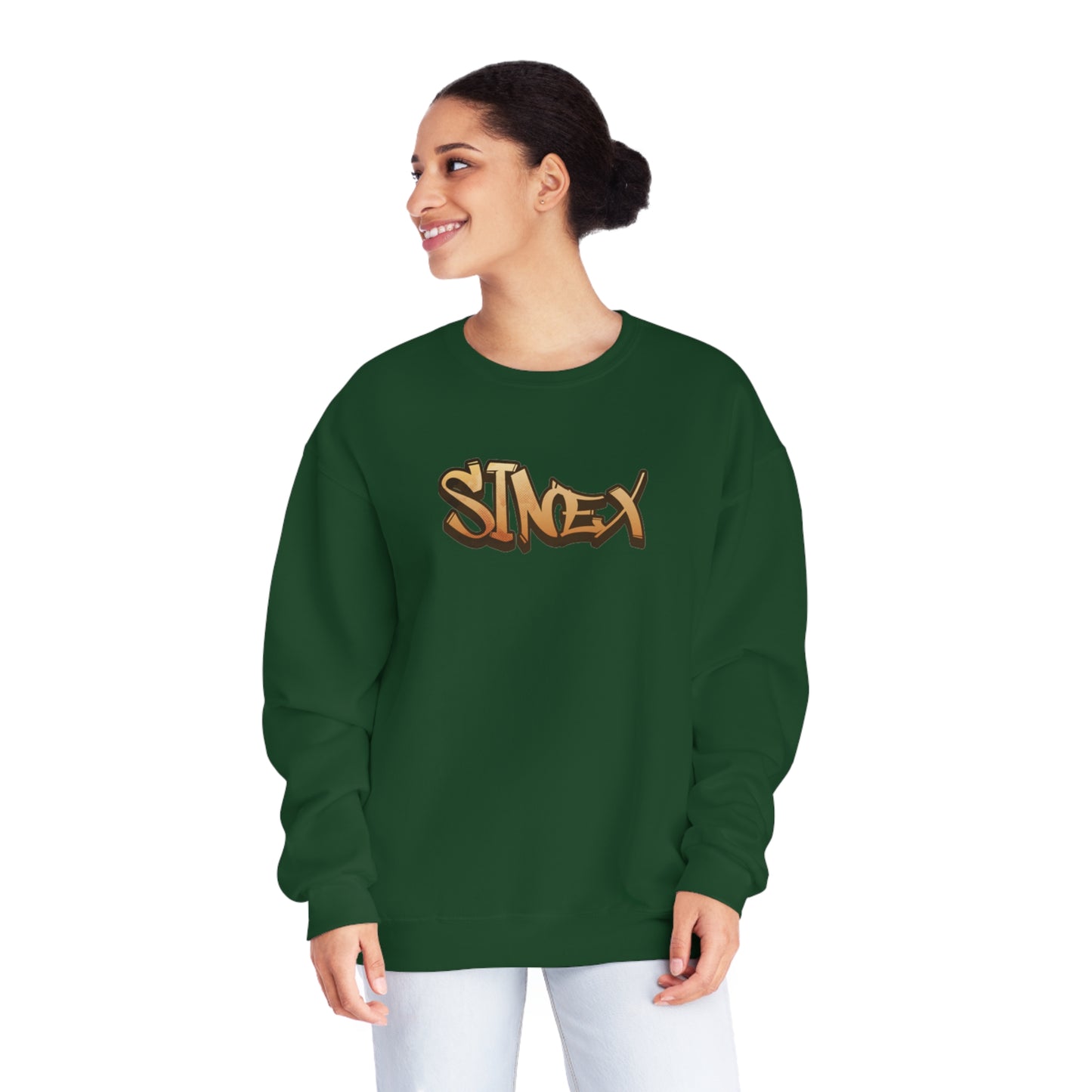 Unisex I Am Forgiven Graffiti Crewneck Sweatshirt