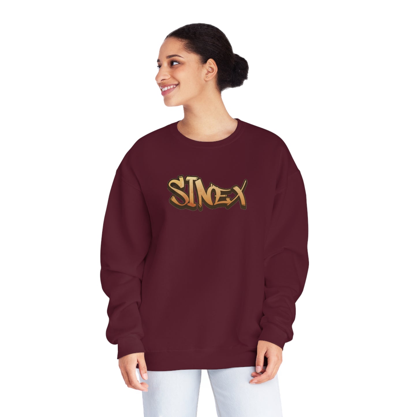 Unisex I Am Forgiven Graffiti Crewneck Sweatshirt