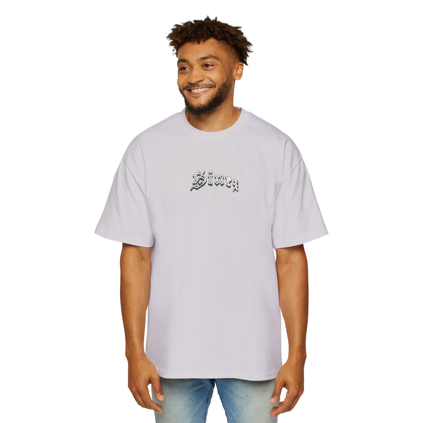 Men's Faith Over Fear Oversized Tee