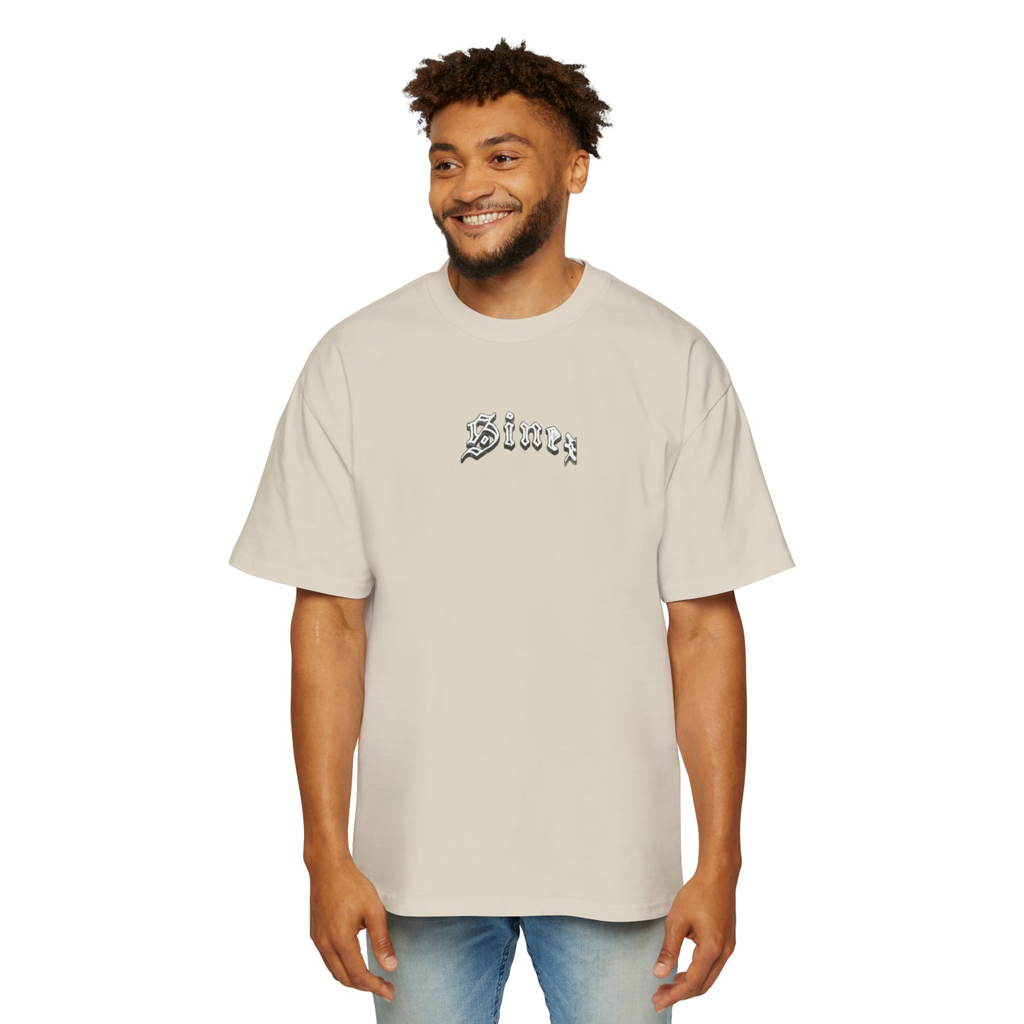 Men's Faith Over Fear Oversized Tee