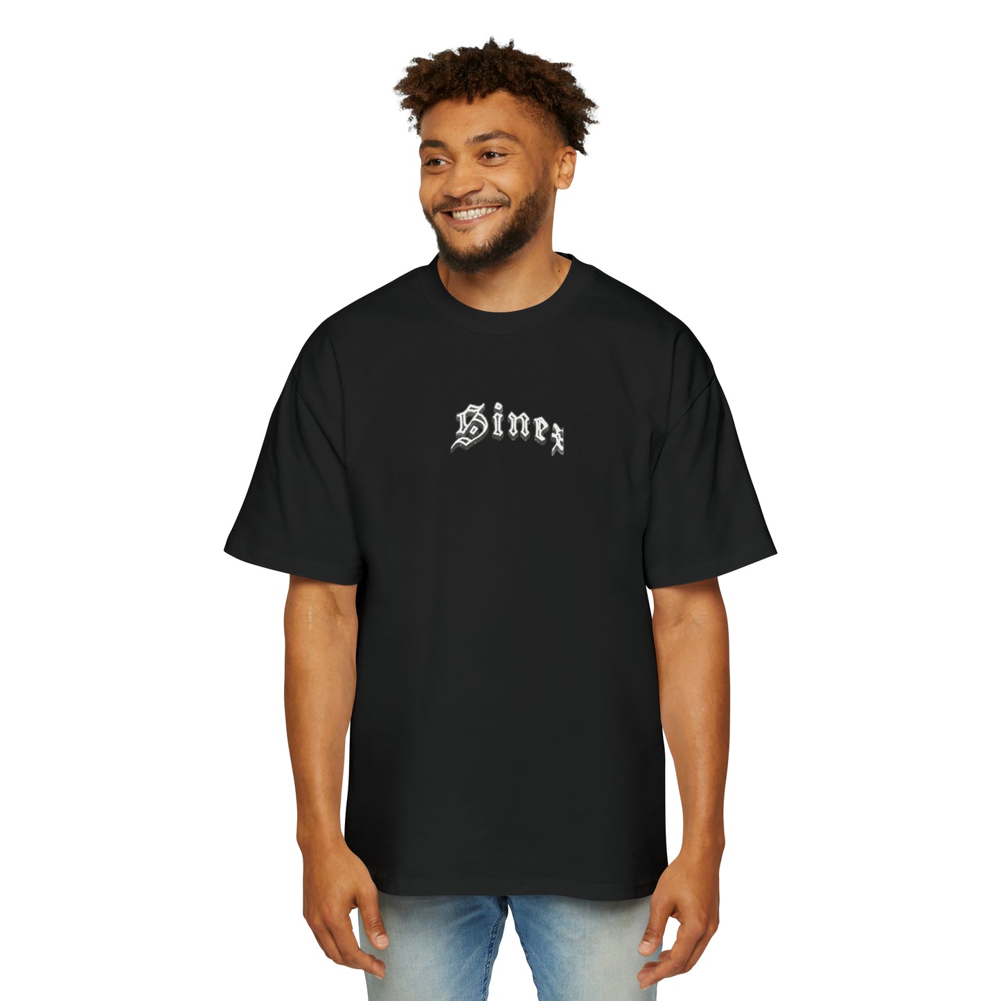 Men's Faith Over Fear Oversized Tee