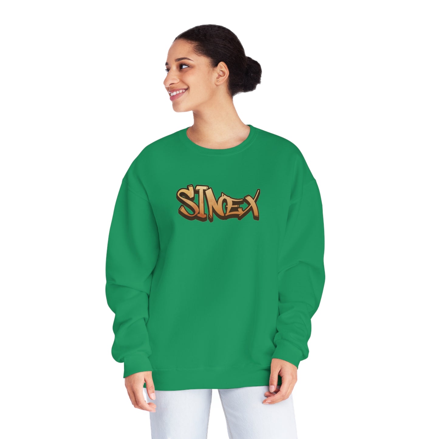 Unisex I Am Forgiven Graffiti Crewneck Sweatshirt