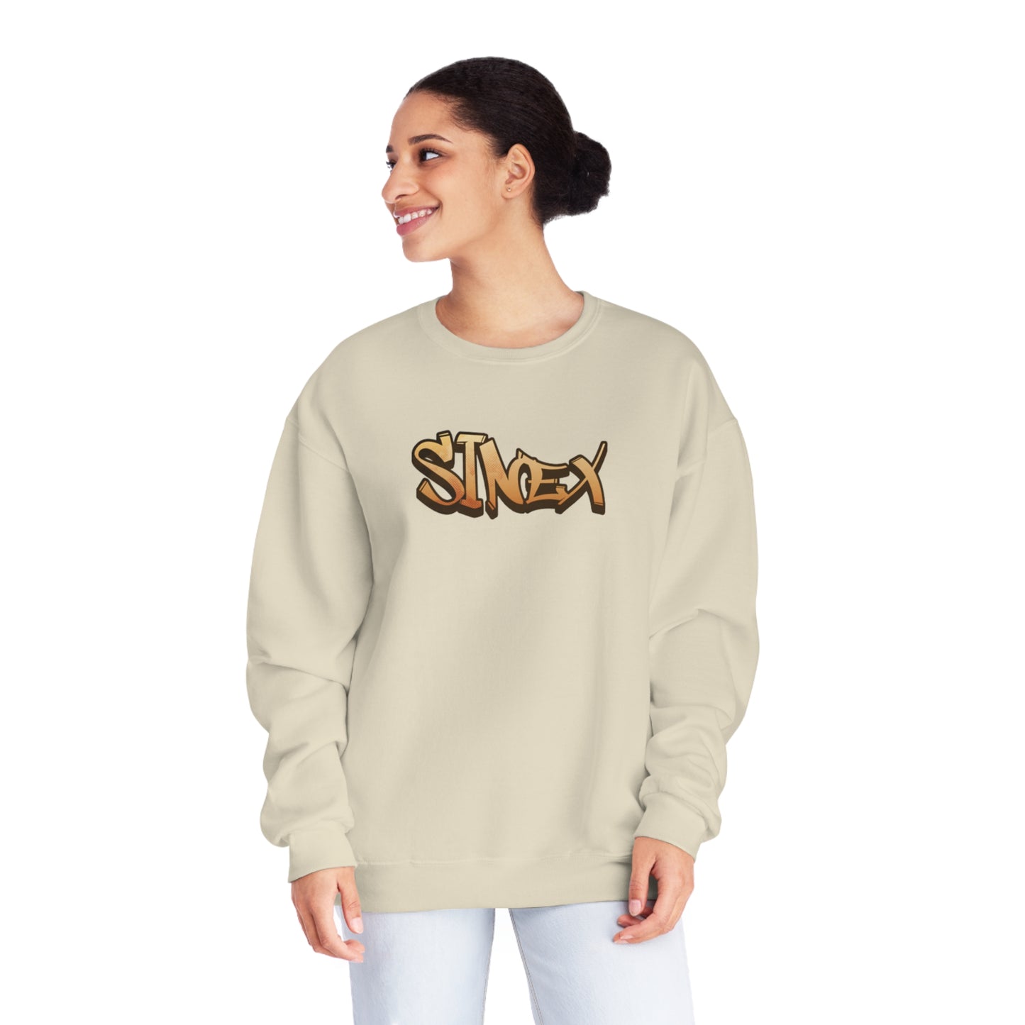 Unisex I Am Forgiven Graffiti Crewneck Sweatshirt