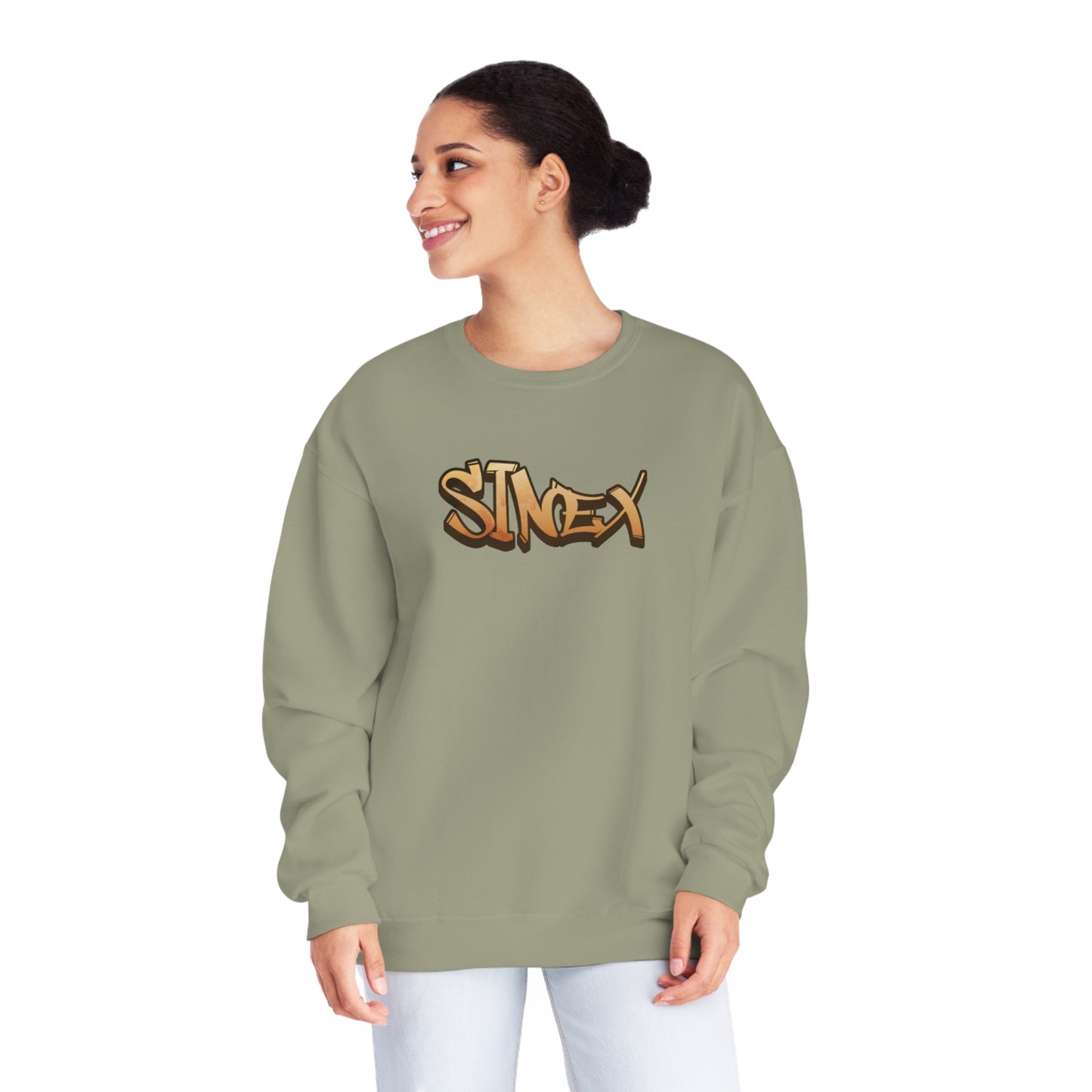 Unisex I Am Forgiven Graffiti Crewneck Sweatshirt