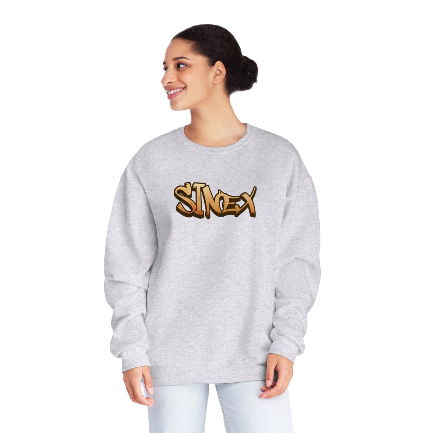 Unisex I Am Forgiven Graffiti Crewneck Sweatshirt