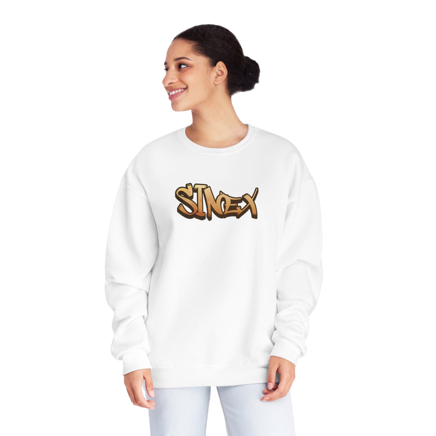 Unisex I Am Forgiven Graffiti Crewneck Sweatshirt